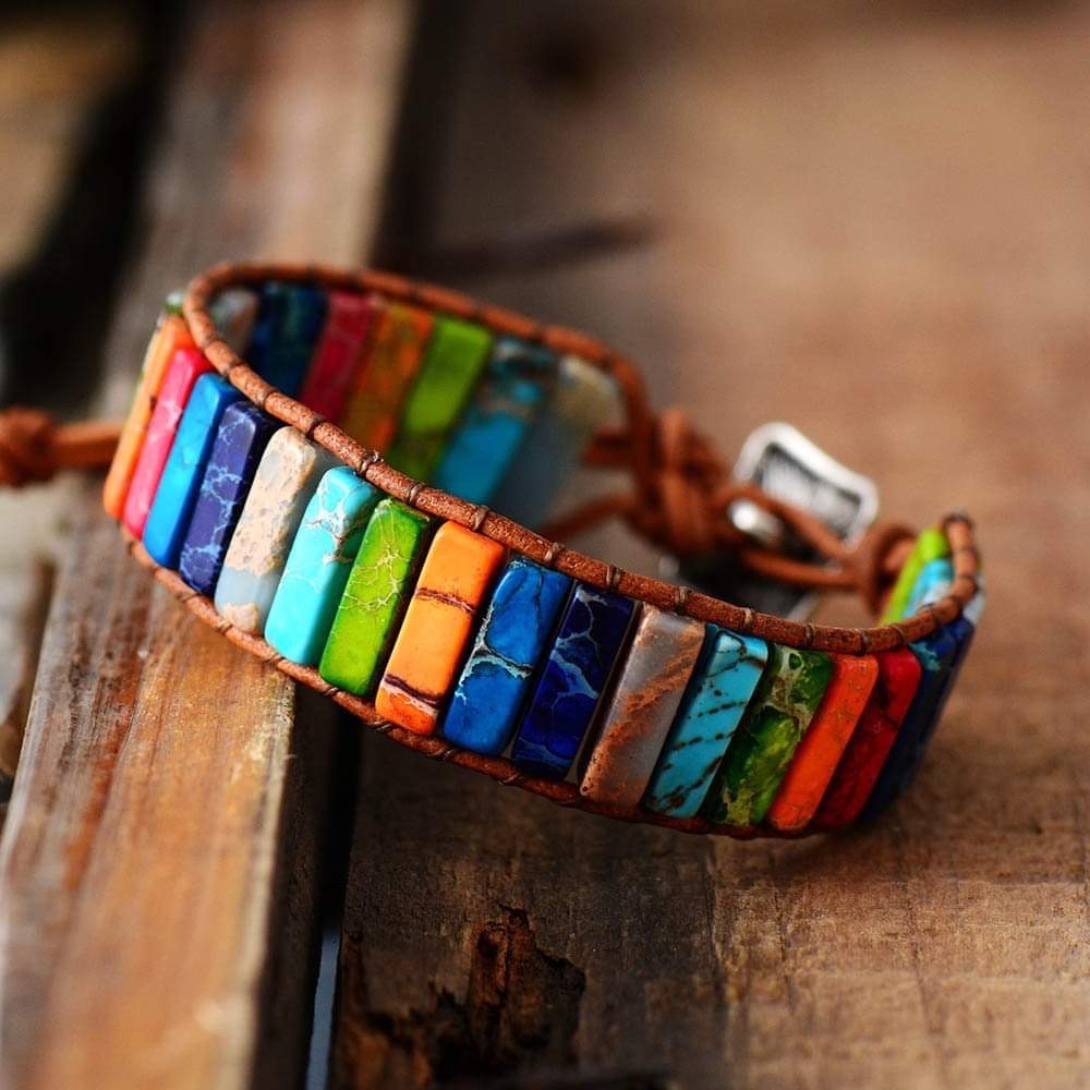 Chakra Natural Stone Bracelet